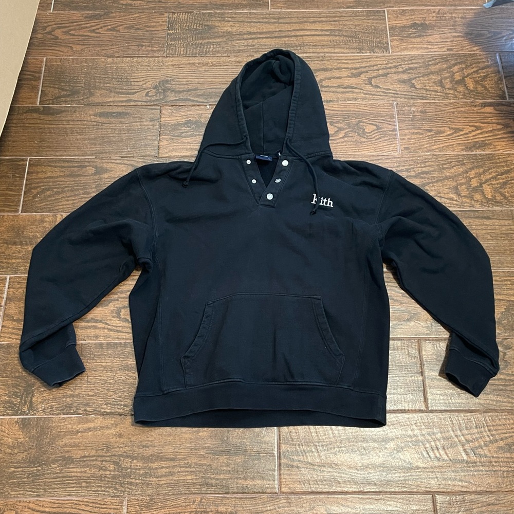 Kith Black Hoodie Sweatshirt
